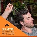 Scalp Massager Tool (2-Pack) for a Rejuvenating Head Hair Scratcher Massage by LiBa. No Painful Scratches, Tangling, or Hair Pulling Wires w/Gentle Rubber Beads.