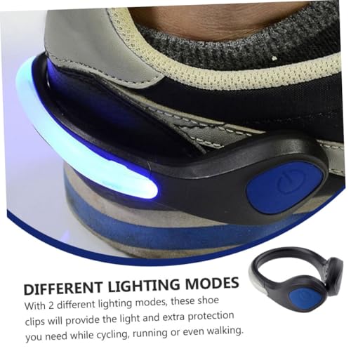 Clip Chaussure LED sécurité évite les risques en marche nocturne - 7