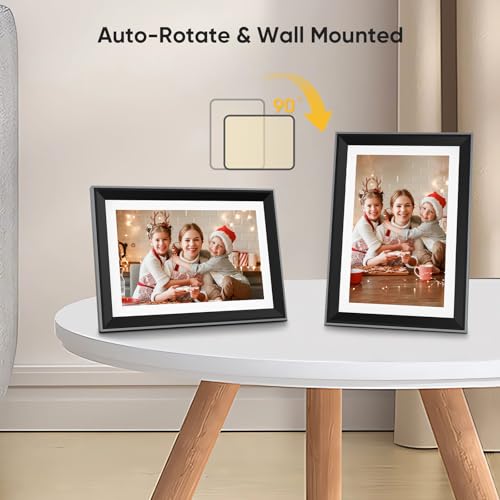 FamBrow 10.1 Inch WiFi Digital Photo Frame, Electronic Picture Frame with 16GB Storage+32GB Card, Digital Picture Frame with 1280x800 HD IPS Touch Screen, Instant Photo/Video Sharing via App - Cosy Home Interiors FamBrow 10.1 Inch WiFi Digital Photo Frame, Electronic Picture Frame with 16GB Storage+32GB Card, Digital Picture Frame with 1280x800 HD IPS Touch Screen, Instant Photo/Video Sharing via App - Image 6