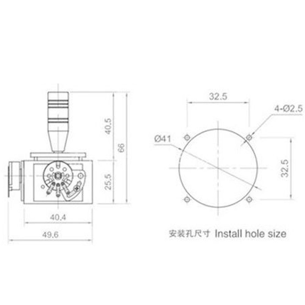 Potenziometro Joystick 2 Assi JH-D202X-R2/R4 5K Ohm Sigillato - Per PTZ E Termistori
