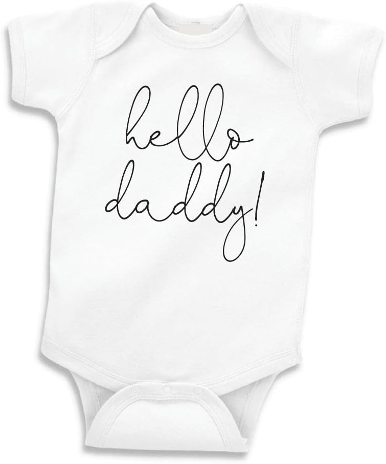 Bump and Beyond DesignsHello Daddy Pregnancy Announcement to Husband