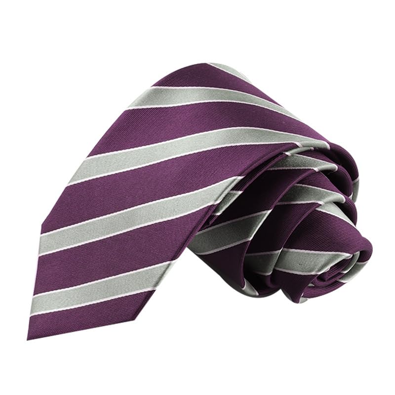 Cravate Necktie 04 tissée à la main avec une doublure dense pour un tombé masculin parfait
