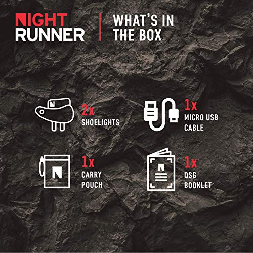 Night-Runner-270-Shoe-Lights-Rechargeable-Waterproof-Battery-Light-for-Runners-Dog-Walking-Hiking-Best-Safety-Running-Gear-for-High-Visibility-at-Night-Time-or-Low-Light