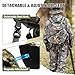 Kalkal Turkey Vest with Seat, Lightweight Camo Turkey Hunting Vest with Multi-Compartment Storage, Hydration Pocket, Quiet Fabric, Turkey Hunting Gear for Men Women
