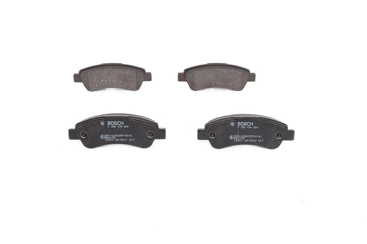 Bosch BP1020 - Pastillas de Freno para Coche Eje Trasero - 1 Juego de 4 Pastillas | Compatible con: CITROËN JUMPER II Bus, JUMPER II Kasten, JUMPER II plataforma/chasis, Fiat Ducato Bus, DUCATO Kasten
