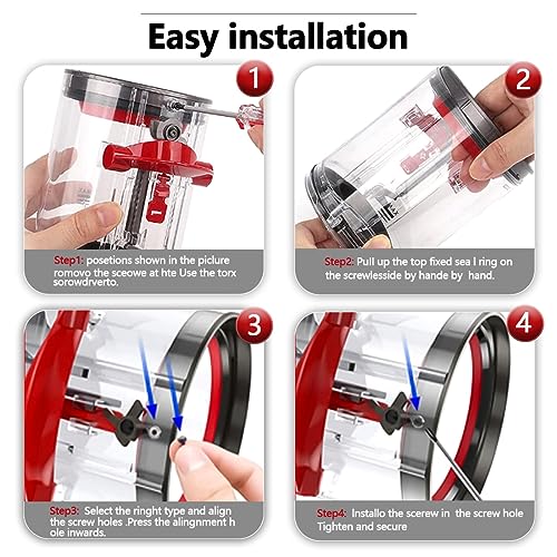 QiNu Anello di Tenuta per Dyson V12 Detect Slim