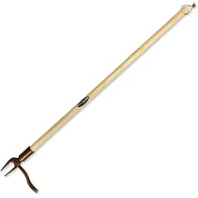 Spear & Jackson 4124NB Elements Traditional Weeder - Ergonomic Long Handle 42" Stand Up Garden Weeder Tool - Easily Tackle Weeds Comfortably While Standing - Uproot Unwanted Plants Effortlessly