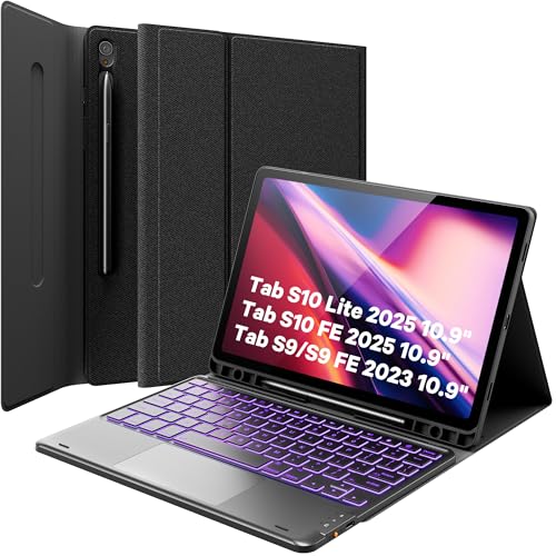 GreenLaw Case with Keyboard for Galaxy Tab S10 Lite/ S10 FE...