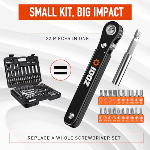 ZOOI 22 In 1 Right Angle Screwdriver