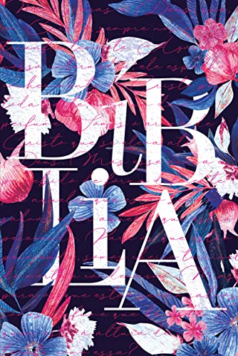 BíBLIA NVT 960 AROMA AZUL E PINK - LETRA NORMAL