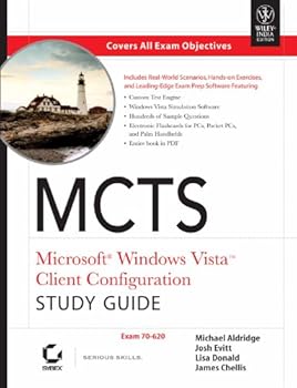 Paperback MCTS Microsoft Windows Vista Client Configuration Study Guide Exam 70-620 Book