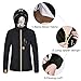 HOTSUIT Sauna Suit Women Durable Boxing Sweat Suits Gym Workout Exercise Sauna Jacket Pants, Black, M