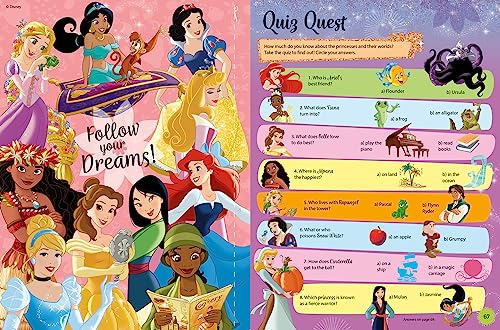 Disney Princess Annual 2024: Experience the magic of Disney Princess with entertaining illustrated s