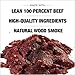 Old Trapper Beef Jerky, Hot & Spicy 10-Ounce Individual Pack, Tender and Spicy Meat Snacks for Lunches or Between Meals, 11 Grams of Protein and 70 Calories per Ounce (Pack of One)
