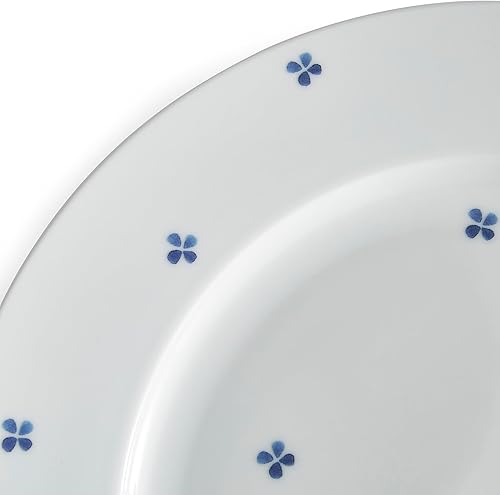 Miniatura 4 de Portmeirion Home Blue Indigo - Juego de vajilla de 16 piezas con diseño floral azul y blanco, servicio para 4, hecho de porcelana, apto para