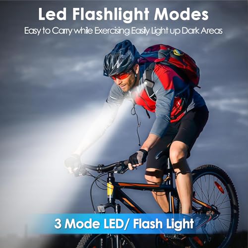 Image of Clip-On Speaker Bluetooth,Wearable Bluetooth Speaker Hands-Free with Built-in Mic, IPX7 Waterproof /Dust Protection, LED Safety Light - Portable Outdoor for Hiking /Biking /Running