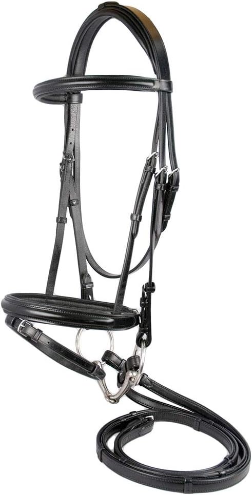 M. Toulouse Euro-Style Dressage Bridle
