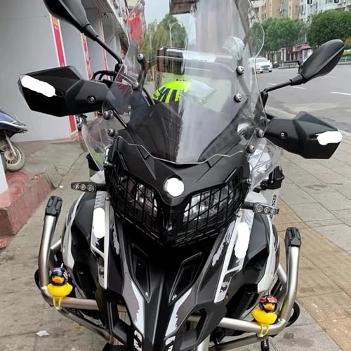Couvercle de protection de calandre de phare de moto Benelli TRK - 2