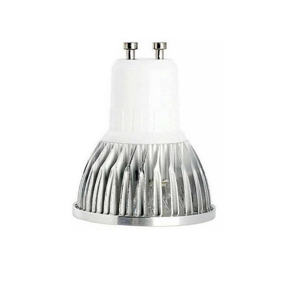 KJXP, Confezione da 10, Lampadina Faretto LED COB AC85-265V 5W GU5.3/GU10/E27/E14/B22 Lampade a Luce Rossa/Verde/Blu/Giallo(Blu,GU10)