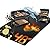 SEILETOO 48 x 30 Inch Under Grill Mat for Outdoor Grill, BBQ Mat, Grill Mat, Double-Sided Fireproof, Waterproof, Oil-Proof, Easy to Clean, Fireplace Mat for Decks, Patios, Lawn and Indoor Grill