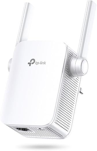 TP-Link RE205 AC750 Universal Wireless Dual Band Range Extender, Broadband/Wi-Fi Extender, WiFi Booster/Hotspot with Ethernet Port, 2 External…