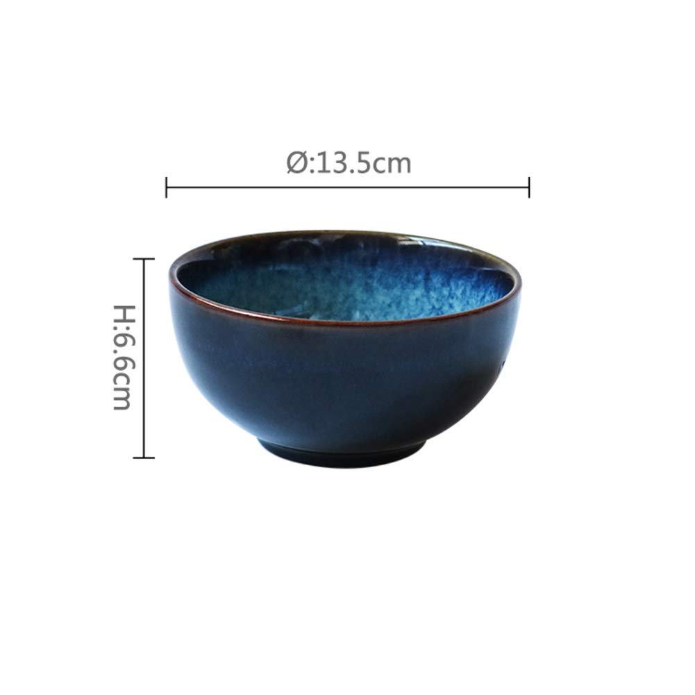 Ceramiczna miska na zupę, salaterka, japońska miska ramen, miska na owoce, miski do serwowania, miski na płatki i makaron, na przekąski i imprezy