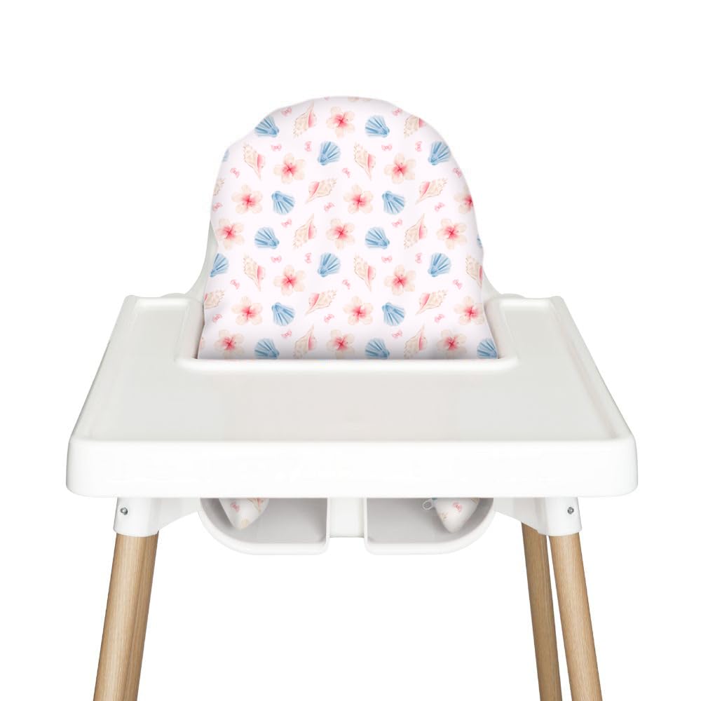 Nibble and Rest Highchair Cushion Cover for Inflatable Cushion, Compatible for IKEA Antilop Highchair, High Chair Accessories Stain-Proof and Wipeable Cushion Cover (Cushion NOT Included)