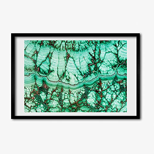 Cadre de peinture malachit Tulup 60x40 pour créer une ambiance zen dans votre salon