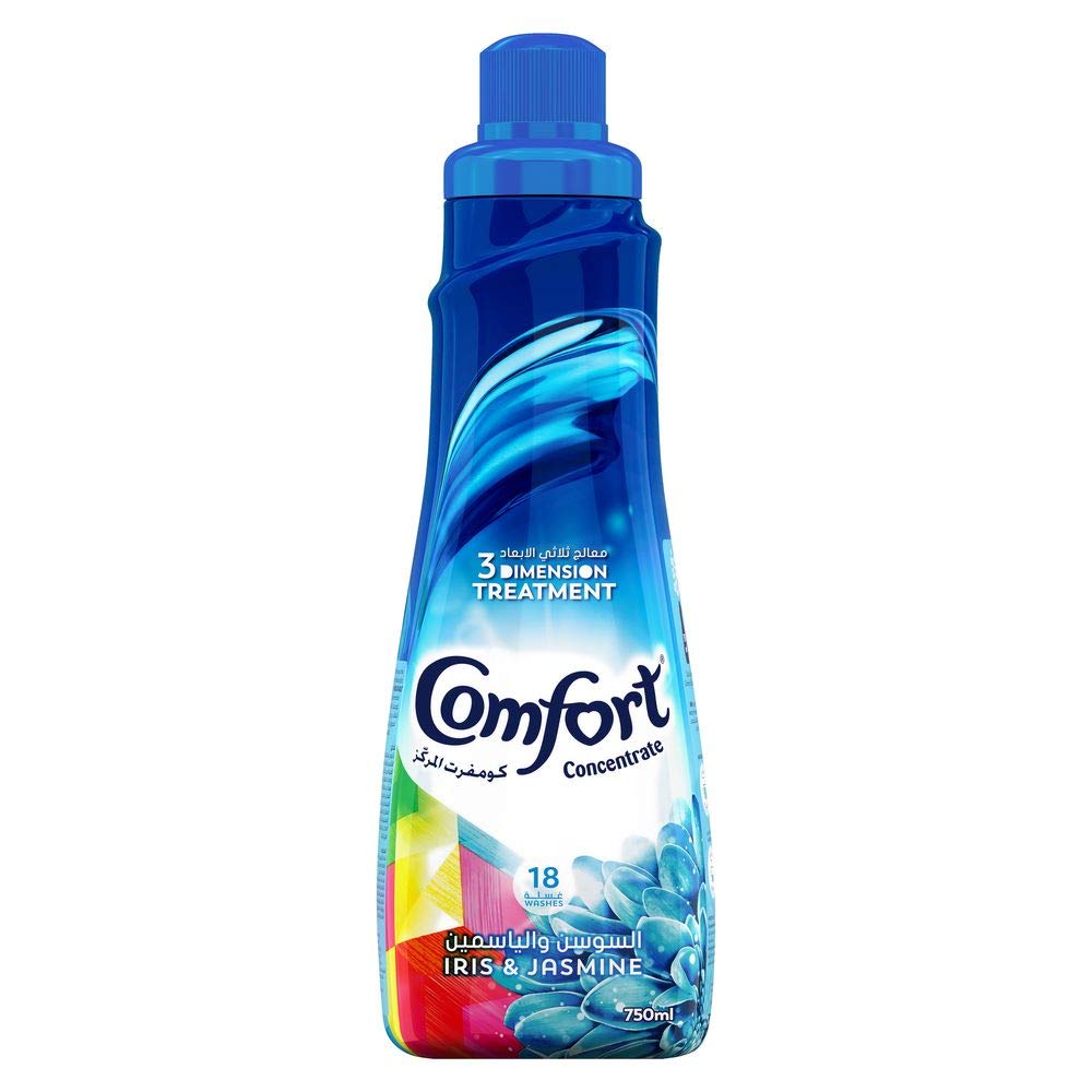 ComfortConcentrated Fabric Softener Iris & Jasmine, 750ml
