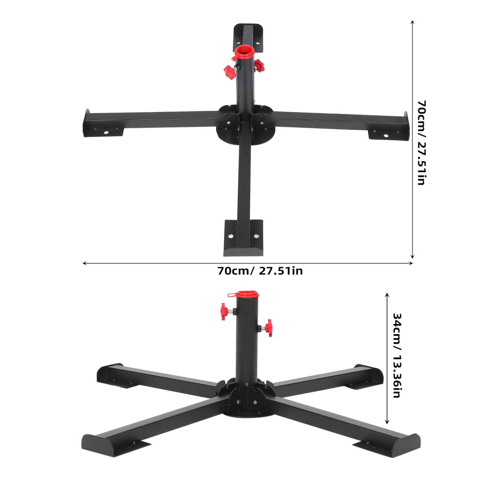 Amosfun Soporte de Base para Árbol de Navidad Plegable Soporte Resistente para Árbol de Navidad Artificial Base para Sombrilla de Patio Suitable