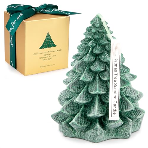 Kerze in Weihnachtsbaumform Weihnachtsbaum Duftkerzen Kreative...