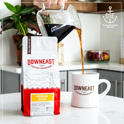 Downeast Coffee Roasters Café Molido Light Roast 12oz x6 miniatura 5
