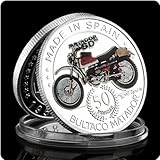 bultaco matador mk3 [portátil] las monedas conmemorativas son fáciles de llevar y se pueden guardar en billeteras, titulares de monedas, etc.
