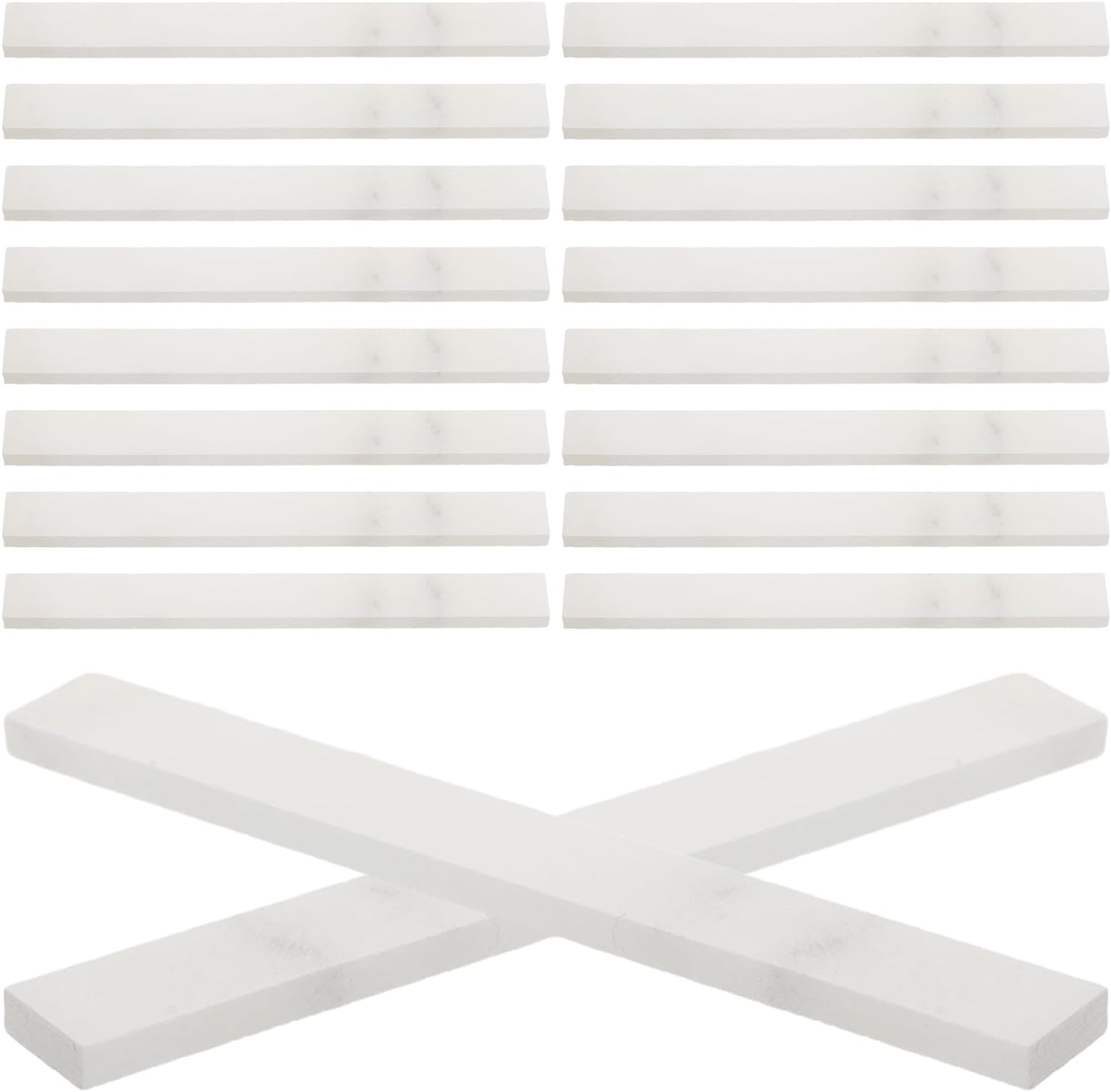 40pcs Soapstone Marker for Metal: Welding Marking Chalk Refills - Flat Industrial Chalk Pencil for Steel Construction and Welding Essentials