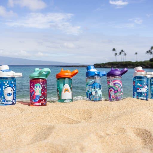 Image of CamelBak Eddy+ Kids Bite Valve Straw Tritan Renew Water Bottle | Kids, with Tritan Renew