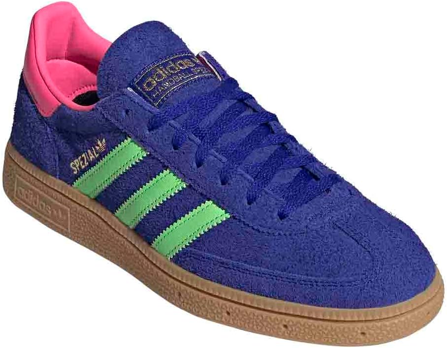 adidas Womens Handball Spezial Lace Up Sneakers Shoes Casual - Blue