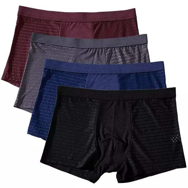 Dhruva SalesMen Breathable Pouch Men Underwear Packs Mesh Boxer Briefs | Dots Printed (Multicolor) (Pack of 2 PCS) Dhruva SalesMen Breathable Pouch Men Underwear Packs Mesh Boxer Briefs | Dots Printed (Multicolor) (Pack of 2 PCS)