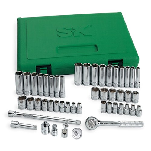 Exclusive Special SK 91848 Fractional Socket Set – 48-Piece Metric Assortments, Durable, Corrosion Resistant Impact Units. Universal Joint Socket Set