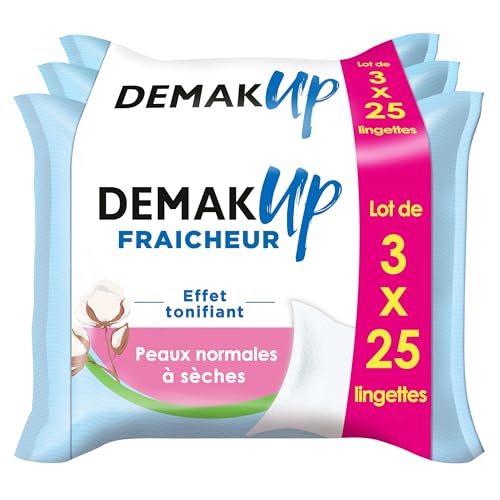 Demak'Up Fraîcheur Lingettes à démaquiller -...
