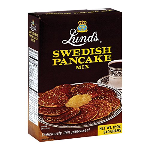 Lunds Mix Pancake Swedish, 12 oz