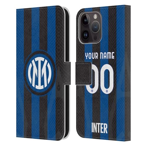 Étui iPhone 15 Pro Max Inter Milan pour regarder les matchs entre amis avec votre porte-cartes