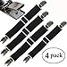 BS 4pcs/set Sheet Band Straps Suspenders Adjustable Bed Sheet Corner Holder Elastic Straps Fasteners Clips Grippers Mattress Cover Sheet Bed Suspenders Twin Queen King HEAVY DUTY