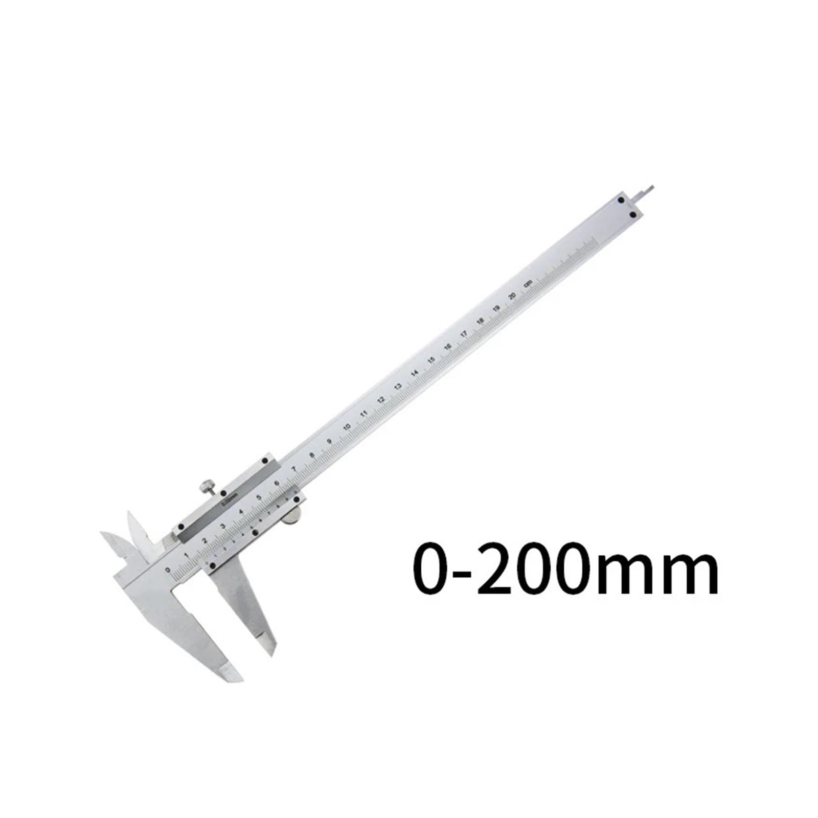 0-150 0-200 300 mm 0,02 mm suwmiarka ze stali nierdzewnej przemysłowy pomiar metryczny(0-200 mm)