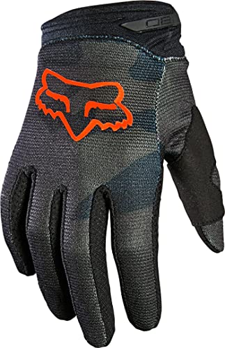FOX Ranger Camo Blue MTB Handschuhe – Größe XXL, Mit Gelpolster, Touchscreen-fähig, Für Mountainbike