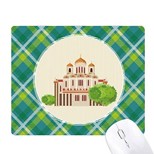 Tapis de souris Russie pour organiser votre bureau à grille verte
