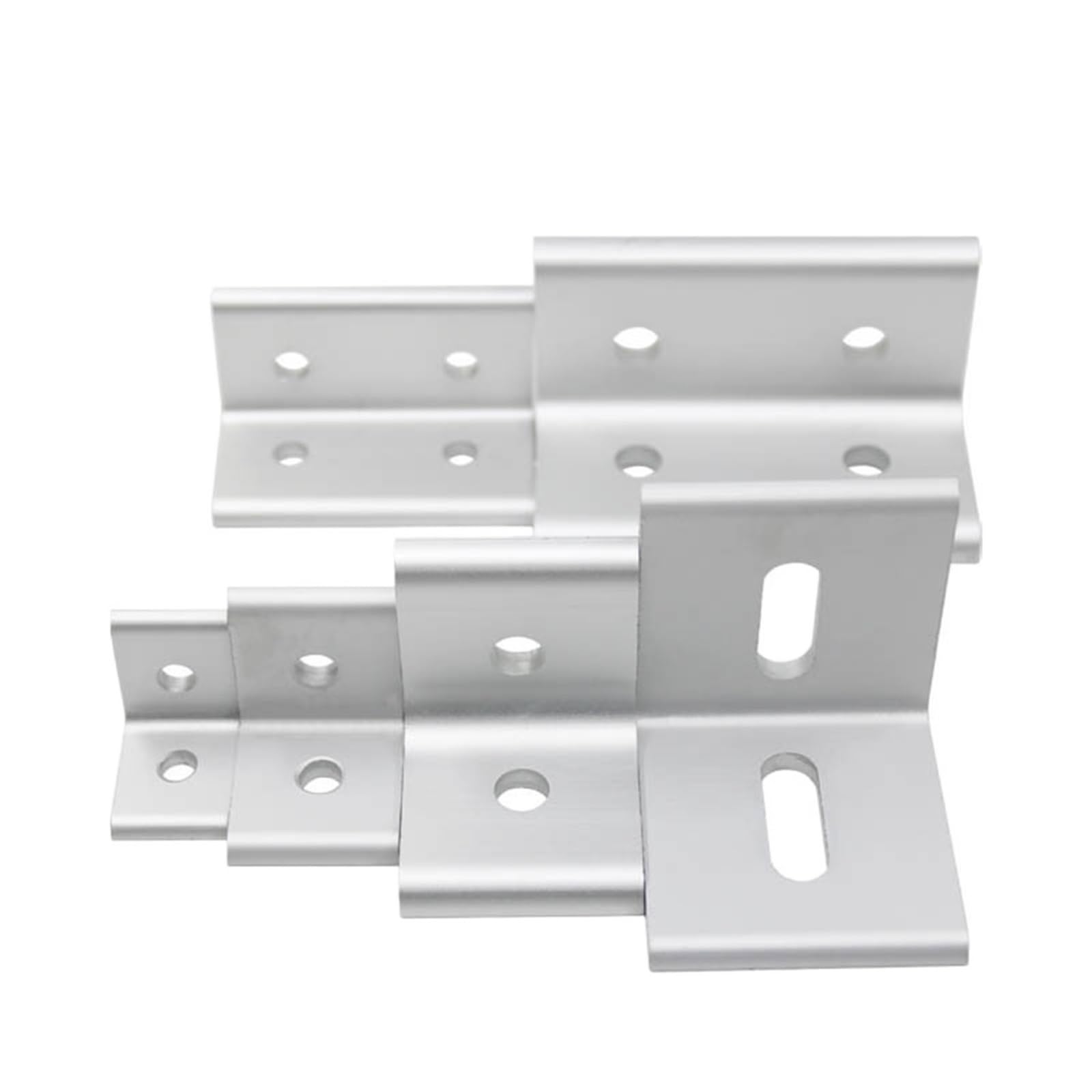 Wsporniki z profili aluminiowych typu L 90 stopni