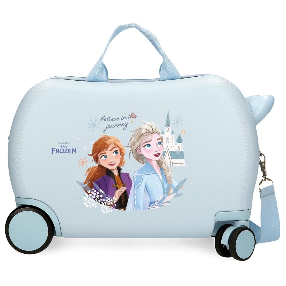 Disney Frozen La Reine des Neiges Dream of Magic Valise Enfant Multicolore 50x38x20 cms Rigide ABS Serrure à Combinaison 34L 2,1Kgs 4 Roues Bagage à Main