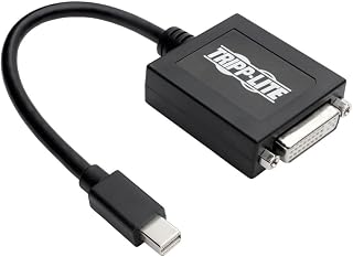 Tripp Lite Mini DisplayPort to DVI Adapter Converter mDP to DVI M/F Thunderbolt 1 & 2 Keyspan 6in 6"