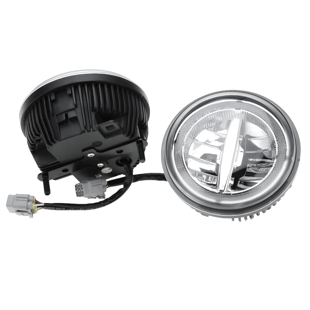 Amazon | Mingrui Test 2個 ハイパワーホワイトLED DRL & フォグライト