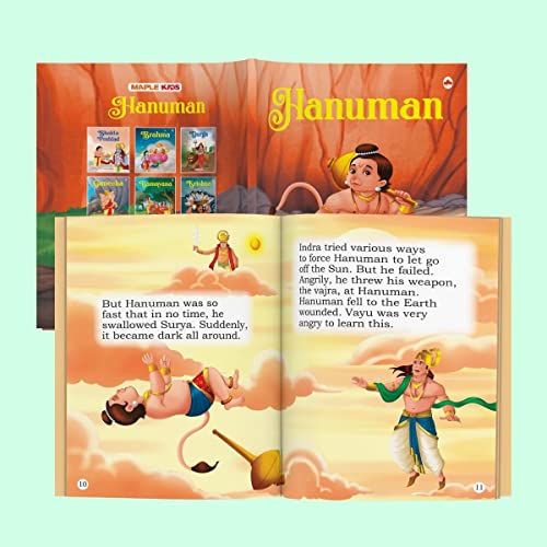 My First Mythology Tale (Illustrated) (Set of 5 Books) - Mahabharata, Krishna, Hanuman, Ganesha, Ramayana - Story Books for Kids - English Short Stories - Read Aloud to Infants, Toddlers (Image - 6)